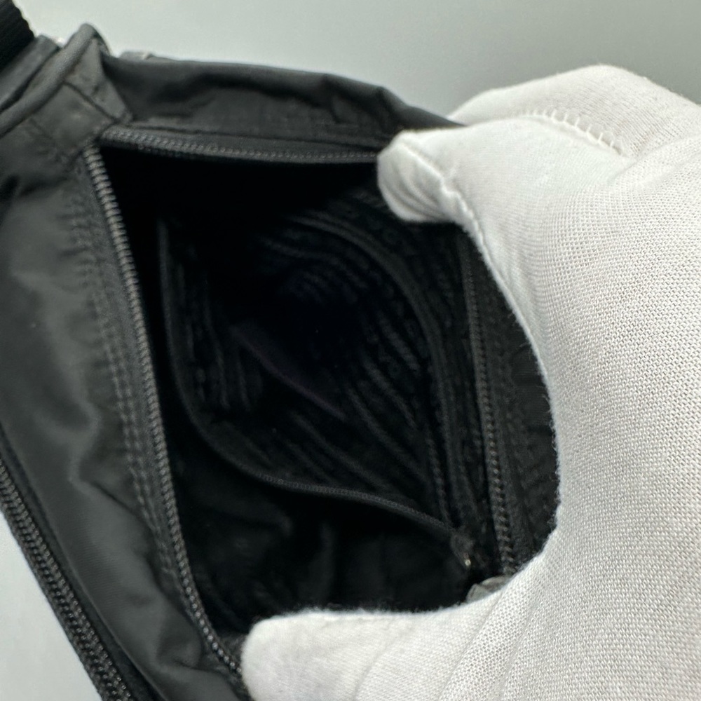 Prada Black Nylon Crossbody Messenger Bag - Picture 4 of 9